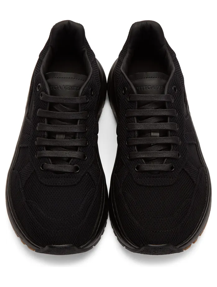 Bottega Veneta Black Mesh Speedster Sneakers (608833 VBRZ1) (5)