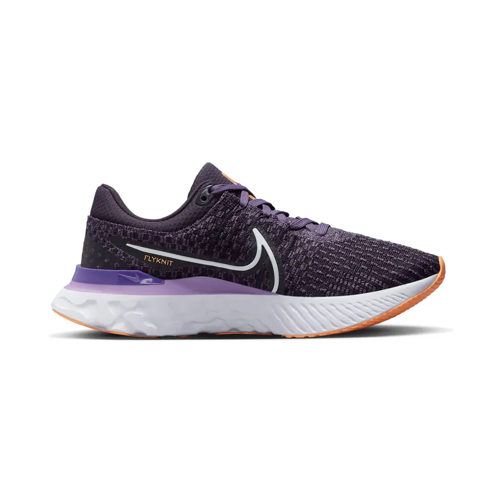 Nike React Infinity Run Flyknit 3 Road Running Purple (DD3024-502)