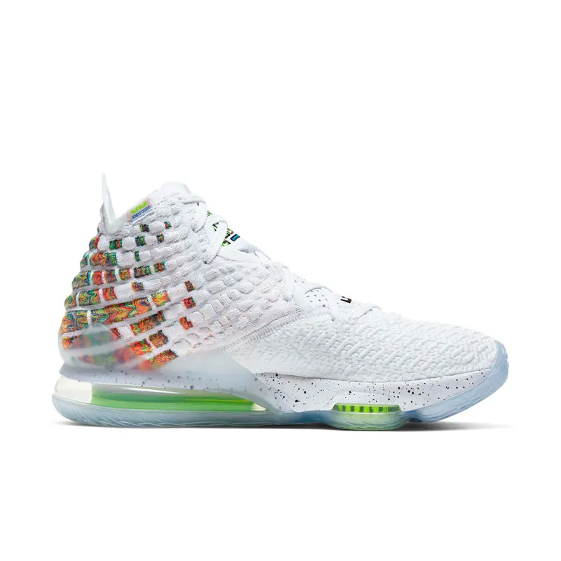 Nike LeBron 17 Air Command Force White/Black-Multi-Color (BQ3177-100)
