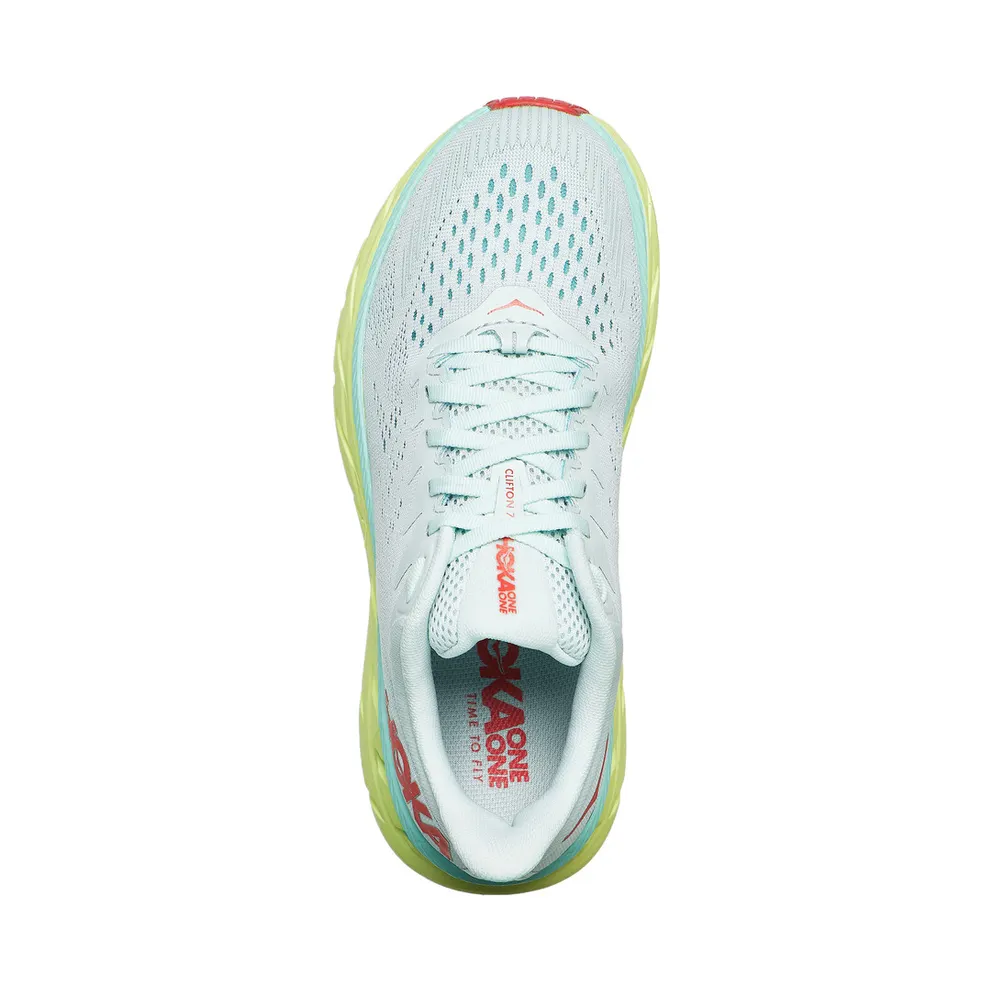 HOKA Clifton 7 Morning Mist / Hot Coral (1110509-MMHC)