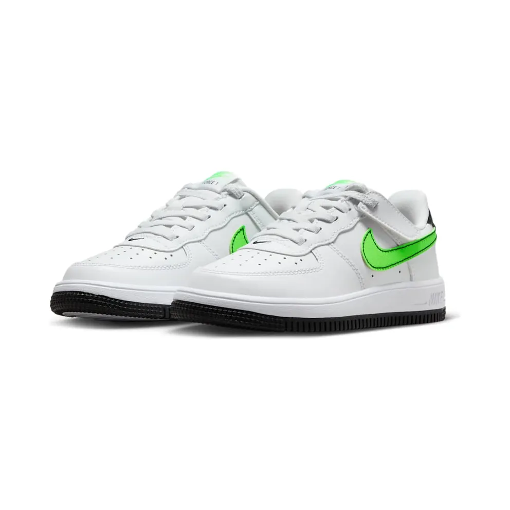 Nike Force 1 Low EasyOn White Black Green Strike (FN0237-106)
