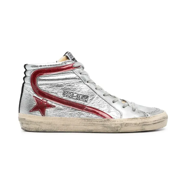 Golden Goose Slide Classic “Silver” (GWF00115F002914)