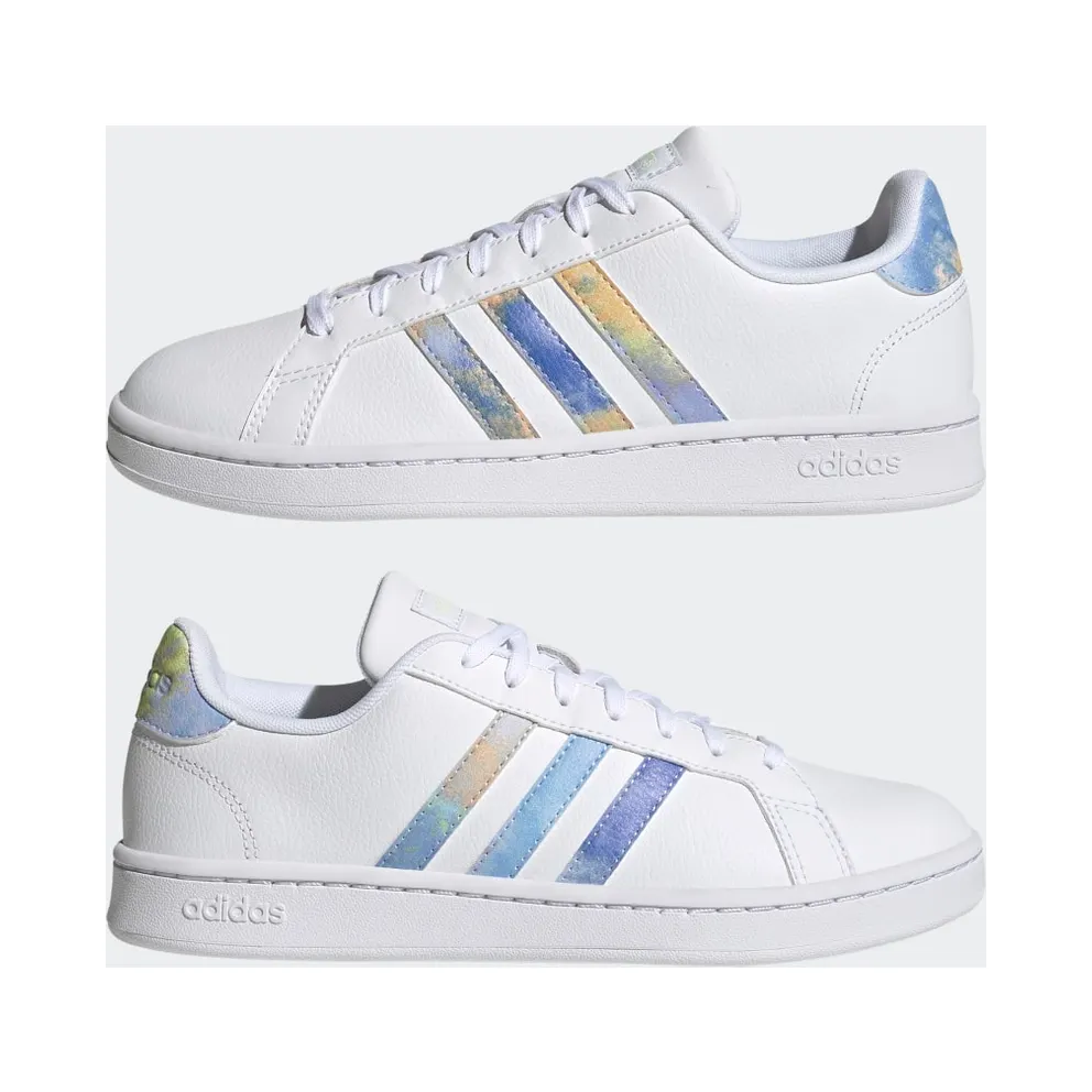 Adidas Grand Court Cloudfoam Lifestyle Court Comfort Cloud White / Cloud White / Almost Lime (GY9409)