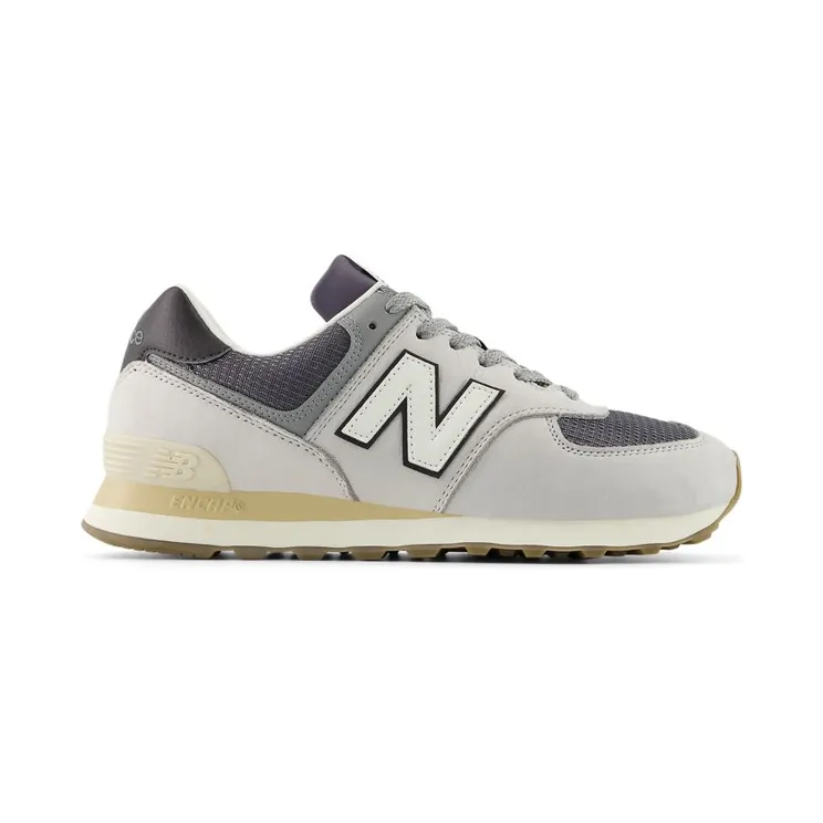 New Balance 574 Grey Matter Dark Silver Metallic (U57418X)