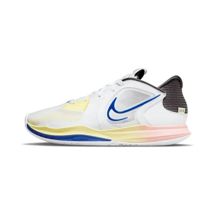 Nike Kyrie Low 5 “White / Medium Ash / Citron Tint / Game Royal” (DJ6012-100)