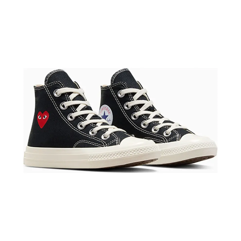 Converse Chuck Taylor All Star 70 Hi Comme des Garcons PLAY Single Heart Black (A08802C)