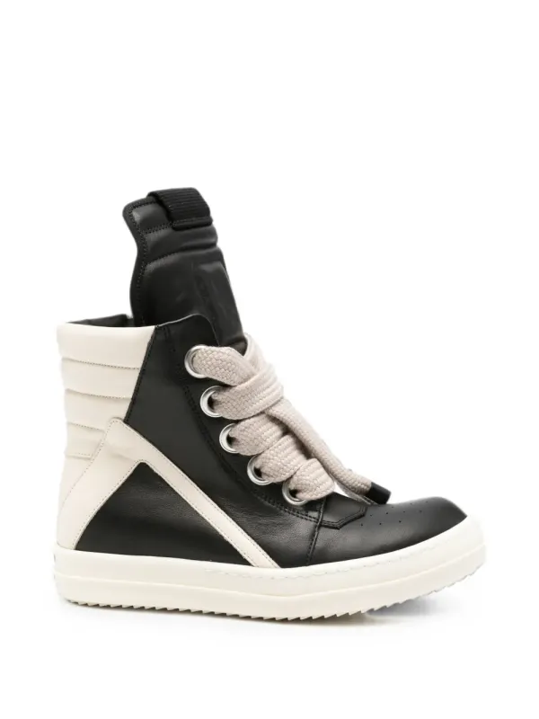 Rick Owens Geobasket Sneakers – Schwarz (RP02F5898LCOW2)
