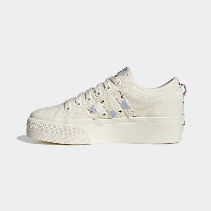 Adidas Nizza Platform Cloud White / Cloud White / Off White (HQ8813)