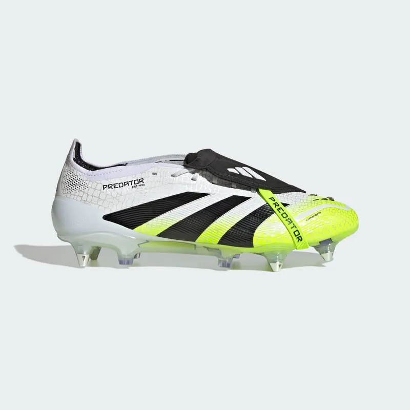 adidas Predator Elite Fold-Over Tongue SG Cloud White Core Black Lucid Lemon (JI1087)