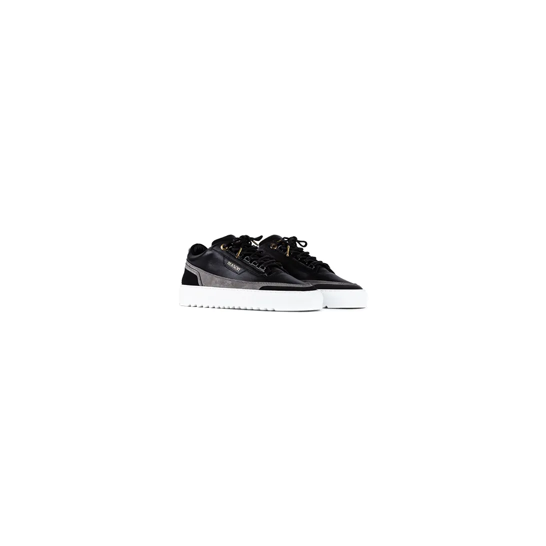 Mason Garments Firenze Leather / Nubuck Black (NOS-3B)