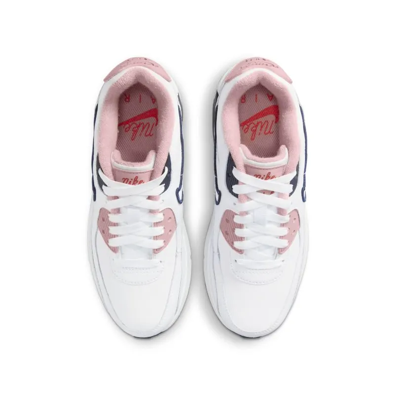 Nike Air Max 90 LTR SE White Pink Glaze (W) (DB0472-100)