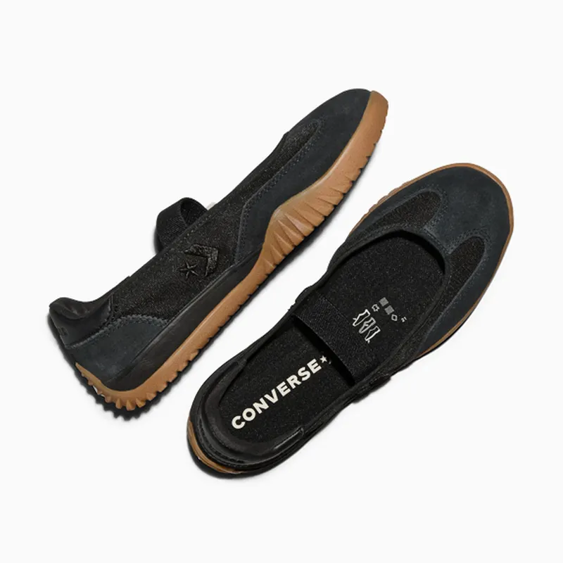 Converse Run Star Ballet Flat Black / Black / Gum 5