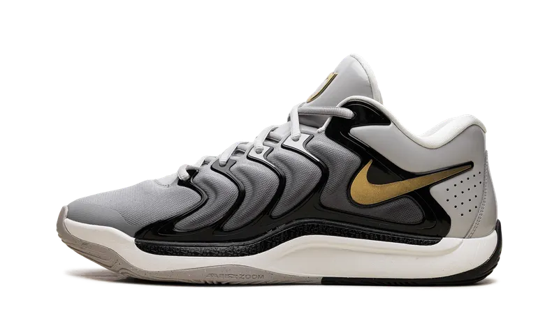 Nike KD 17 “Light Iron Ore / Metallic Gold” (FJ9487-003)