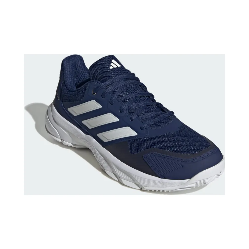 Adidas Courtjam Control 3 Tennis Dark Blue / Zero Metalic / Cloud White (JR1750)