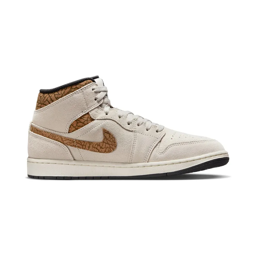 Jordan 1 Mid SE “Brown Elephant” (DZ4129-102)