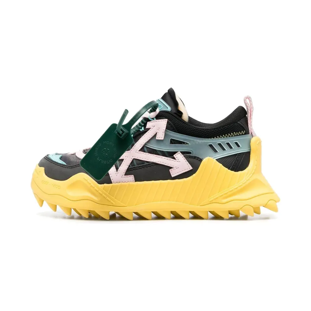 OFF-WHITE Odsy-1000 Black Yellow Pink (OWIA180S23FAB0011830)