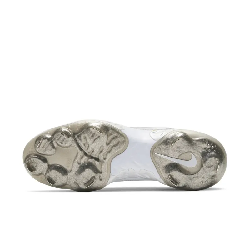 Nike  Alpha Huarache Elite 3 Low White Smoke Grey White/Smoke Grey/Light Solar Flare Heather (CV3552-102)