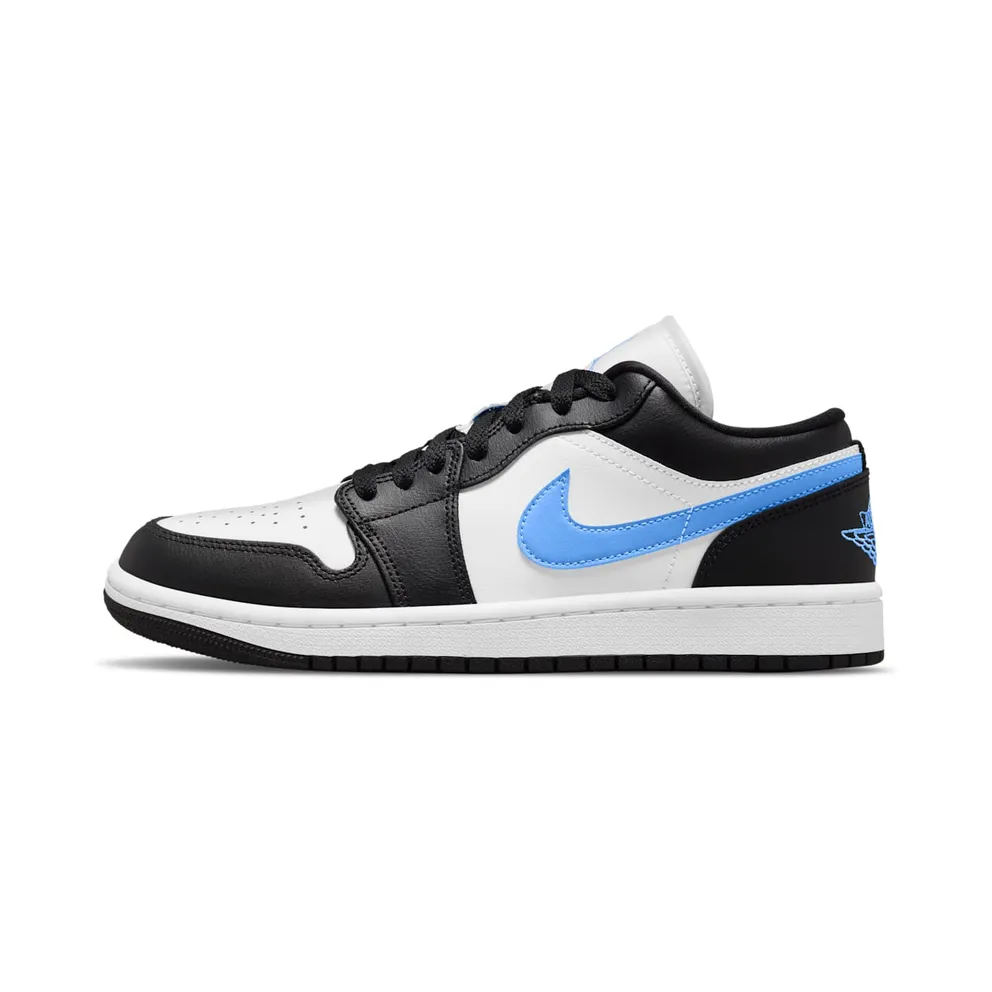 Air Jordan 1 WMNS Low Black University Blue White (DC0774-041)