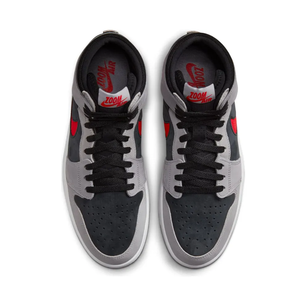 Jordan 1 High Zoom Air CMFT 2 “Black Fire Red Cement” (DV1307-060)