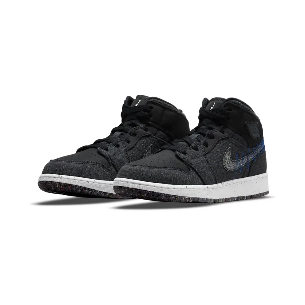 Jordan 1 Mid SE Crater Black (GS) (DM4334-001)