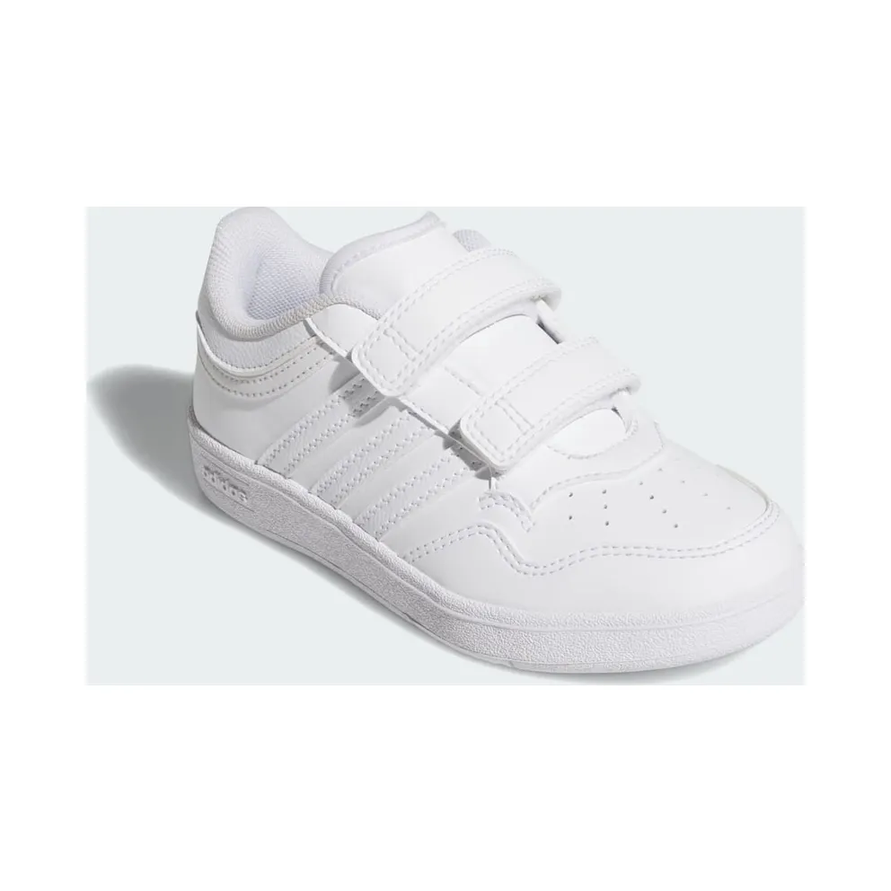 adidas Hoops 4.0 “Cloud White / Cloud White / Core Black” (JI3481)