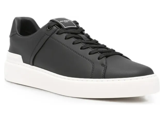 Balmain Logo-embossed Lace-up “Black” (HM1VI288 LVTR EAB) (2)