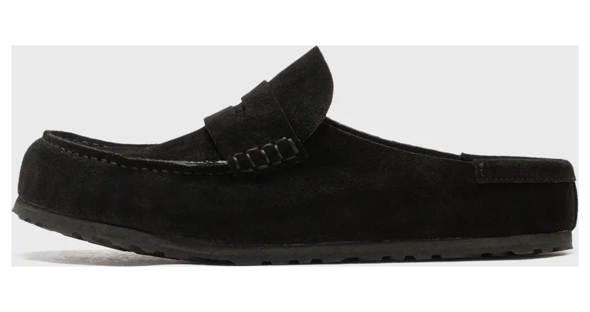 Birkenstock Naples Wrapped Suede Leather Black (1030795)