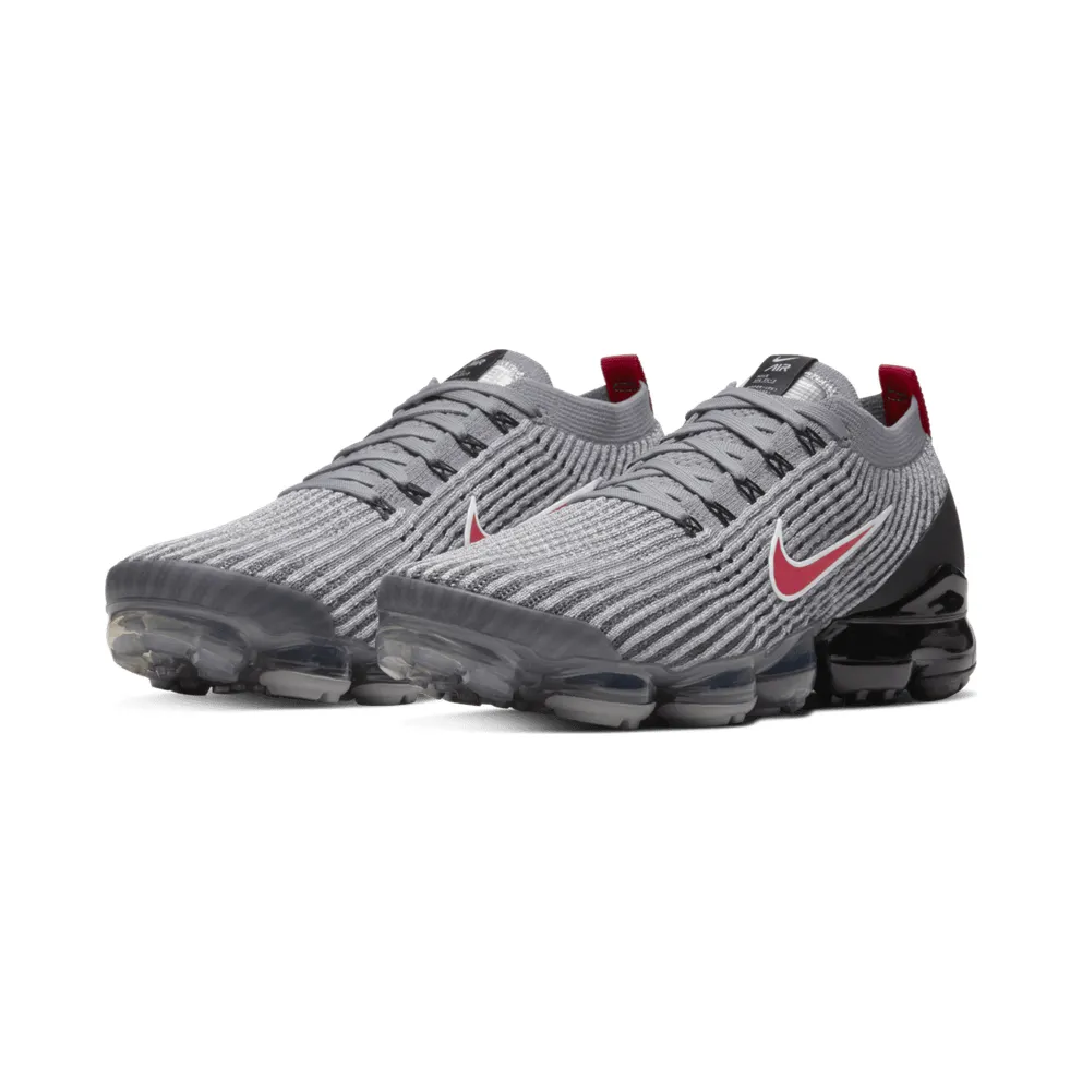 Nike Air VaporMax Flyknit 3 Particle Grey Particle Grey/Black-Iron Grey-University Red (AJ6900-012)