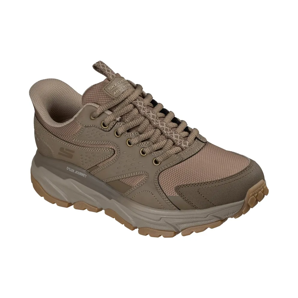 Skechers Slip-ins Relaxed Fit: D’Lux Journey – Sand Point Creek Sneaker Donker Taupe