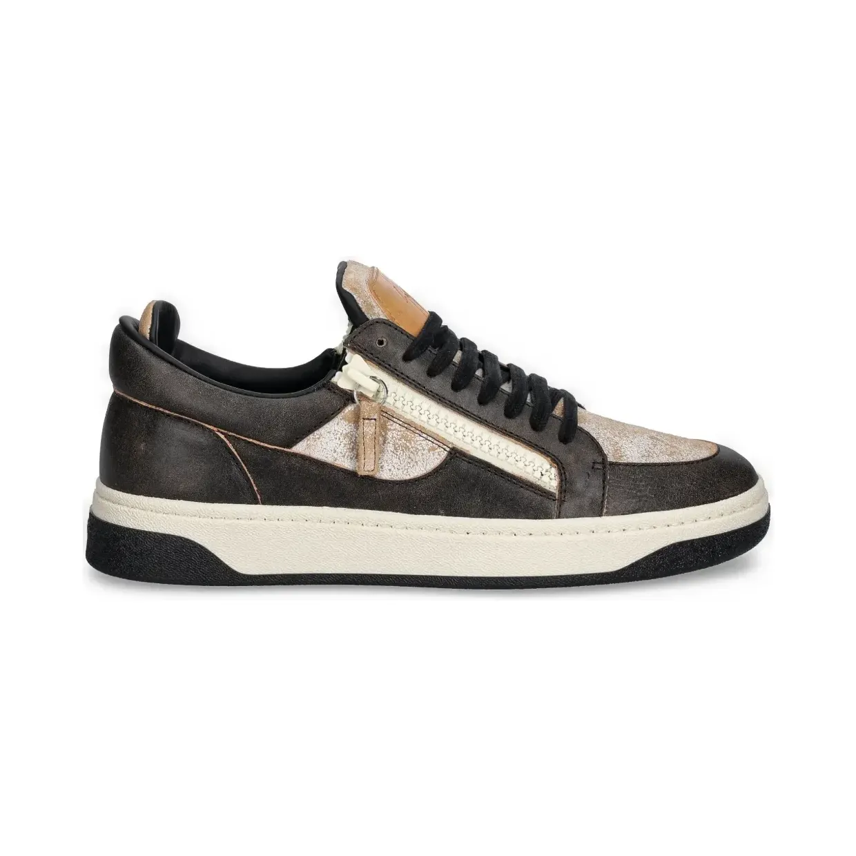 Giuseppe Zanotti GZ94 mit doppeltem Reißverschluss “Brown” (RM50004003)