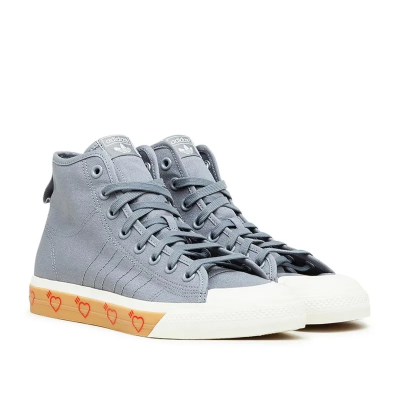 Adidas Human Made x Nizza High ‘Grey’ Grey Five/Grey Five/Grey Five (FY5187)