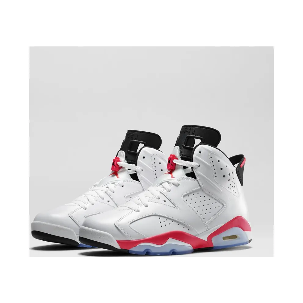 Air Jordan Nike AJ 6 VI Retro Infrared White (2014) (384664-123)
