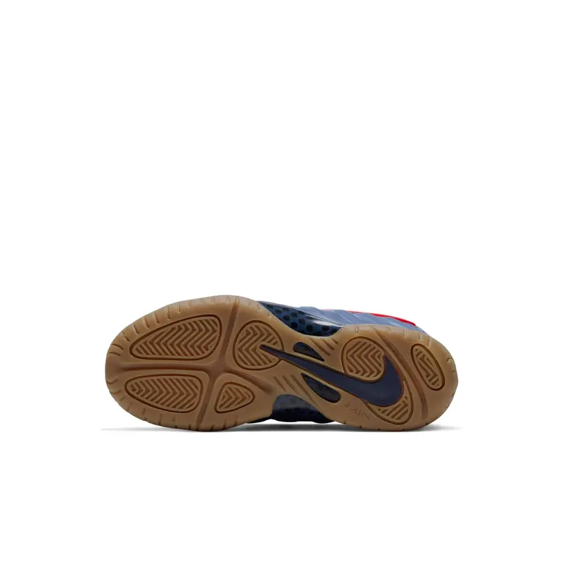 Nike Air Foamposite Pro Blue Void University Red (PS) Blue Void/Gum Light Brown-White-University Red (843755-405)