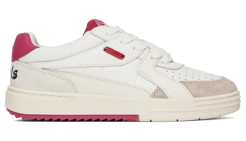 Palm Angels University “White/Pink” (PWIA049F22LEA0010132)