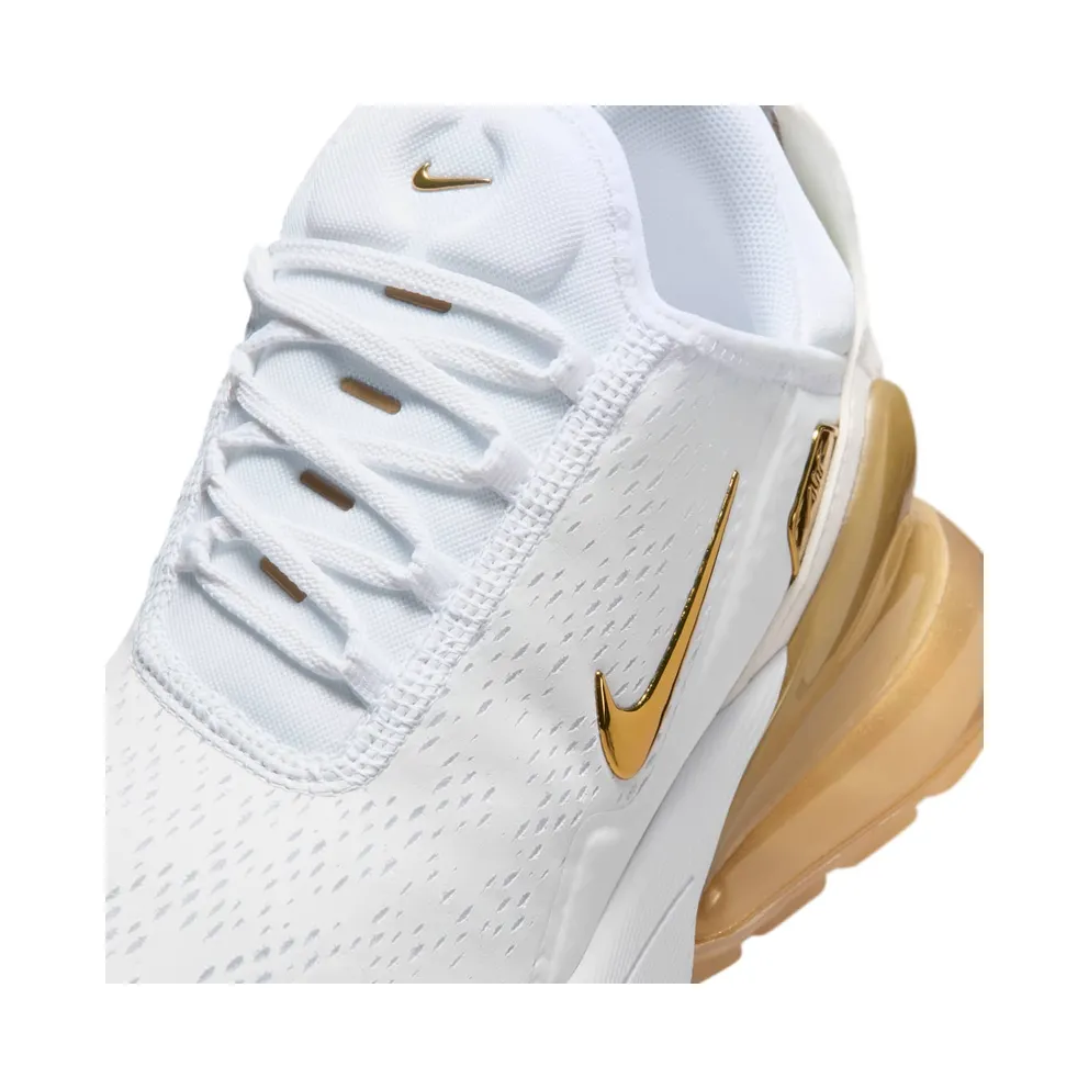 Nike Air Max 270 White / Team Gold / Truly Gold (IO9884-114)
