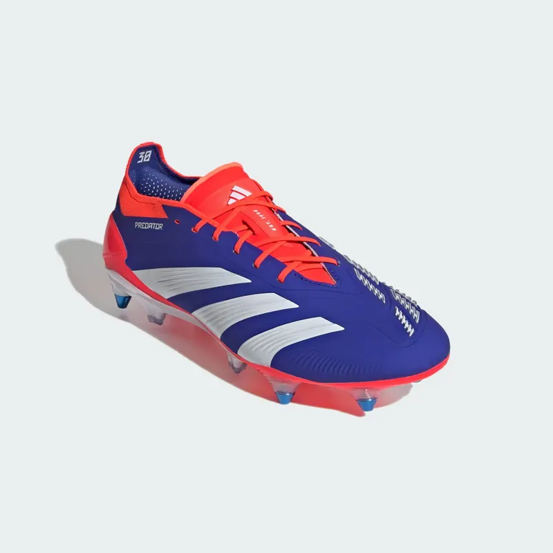 adidas Predator Elite SG Lucid Blue Cloud White Solar Red (IF6323)