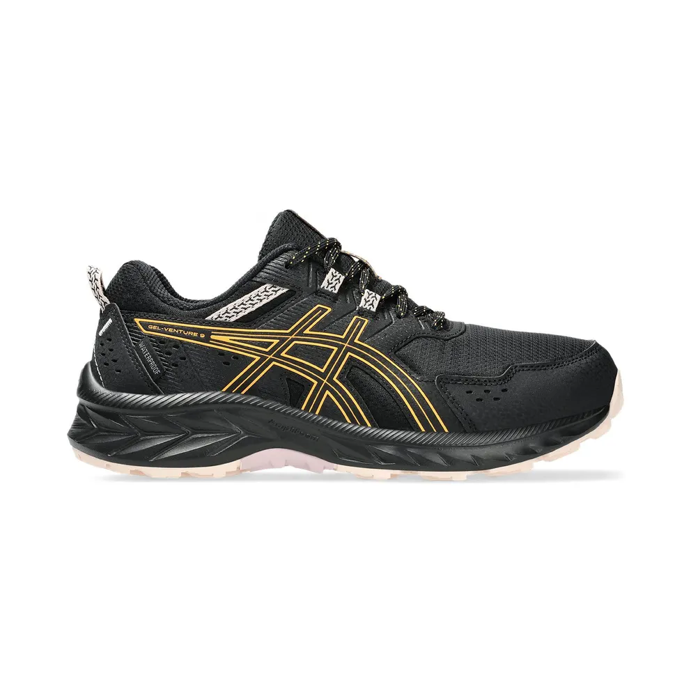 ASICS Gel-Venture 9 Waterproof Black Stadium Orange (1012B519-004)