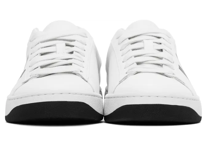 Kenzo White K-Logo Kourt Sneakers (FA62SN170L50) (2)