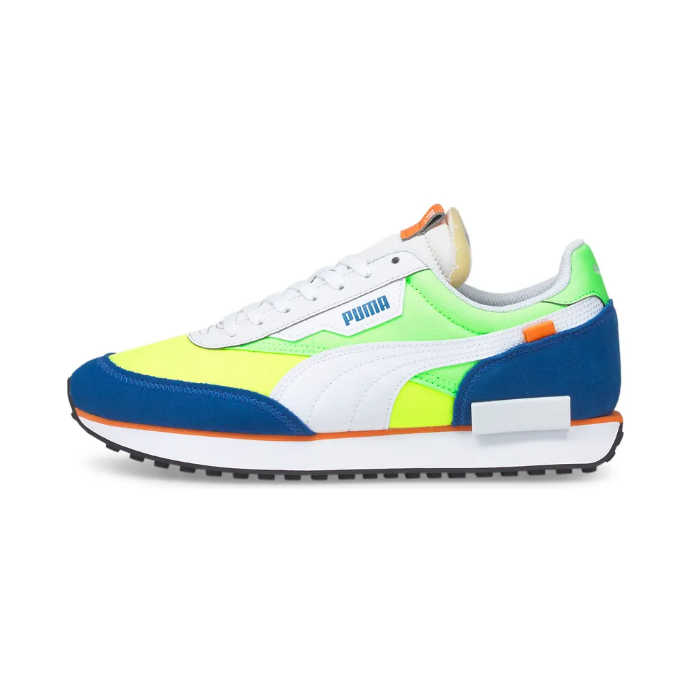 Puma Future Rider Play On White/Blue/Green (371149-75)