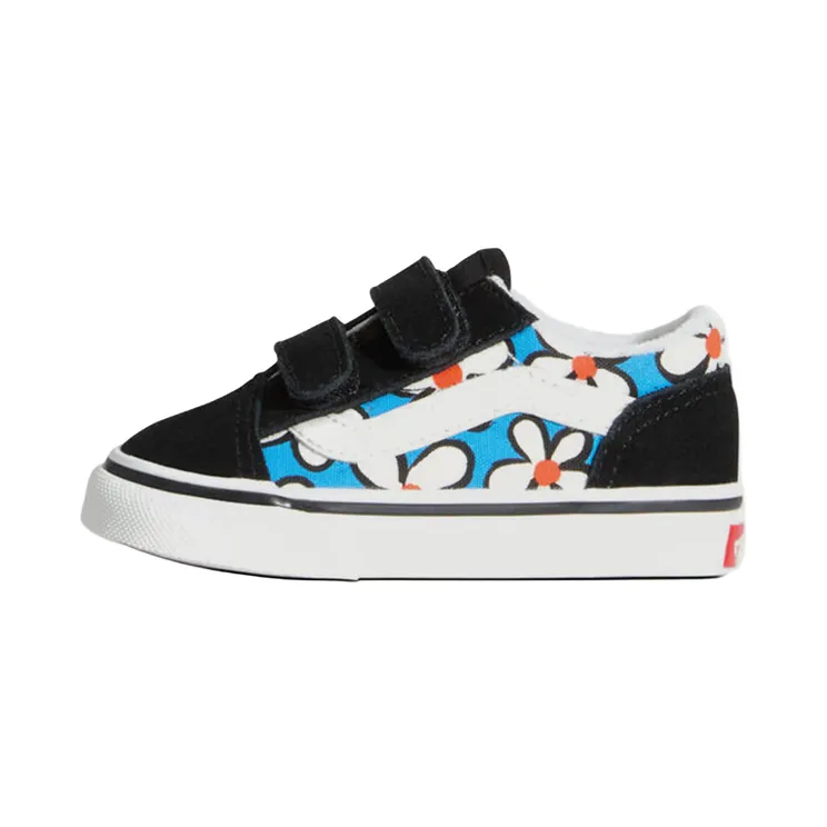 Vans Old Skool V TD “Floral / Bright Azure” (VN000CTGFNM1)