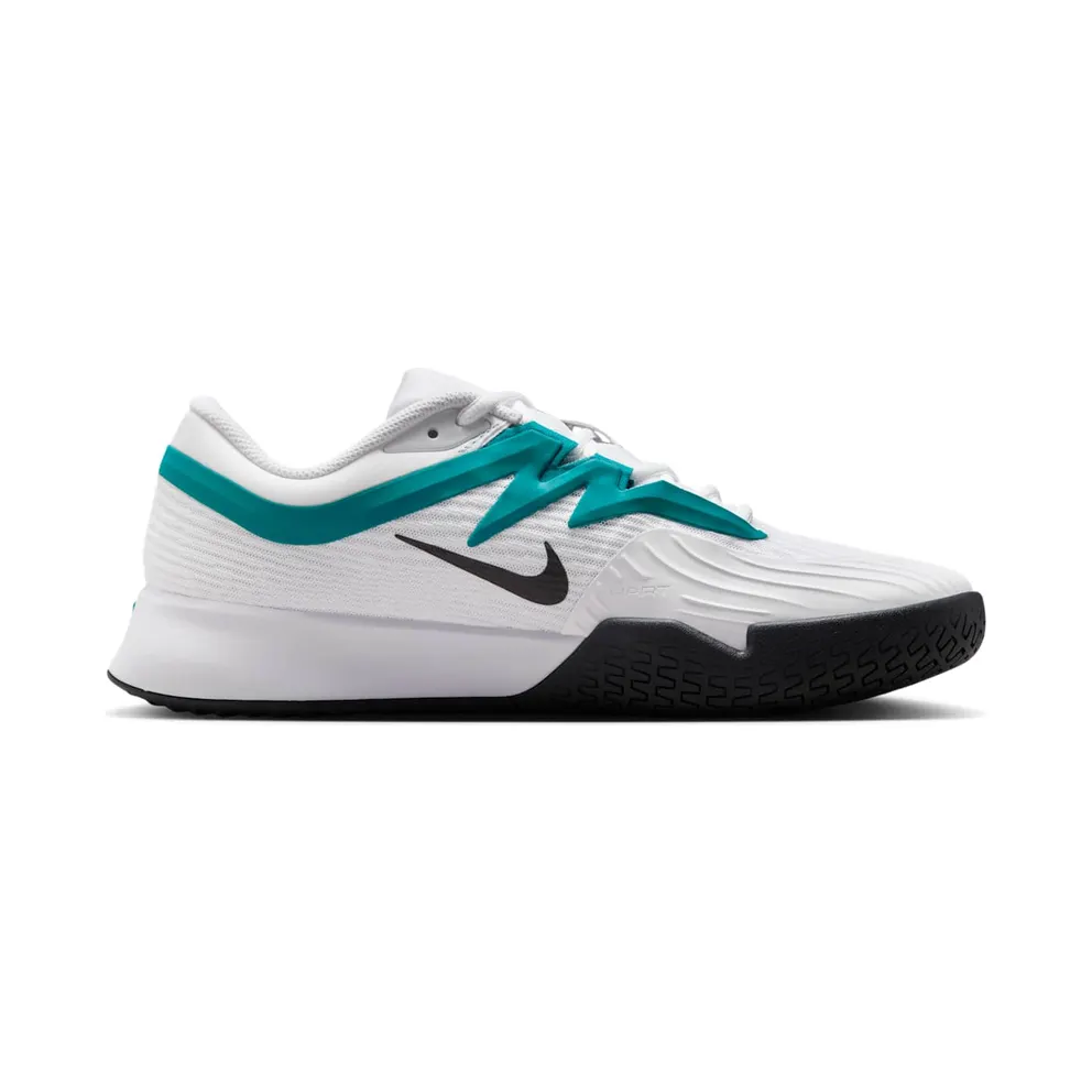 Nike Court Air Zoom Vapor Pro 3 HC White Radiant Emerald Black (FZ2161-104)