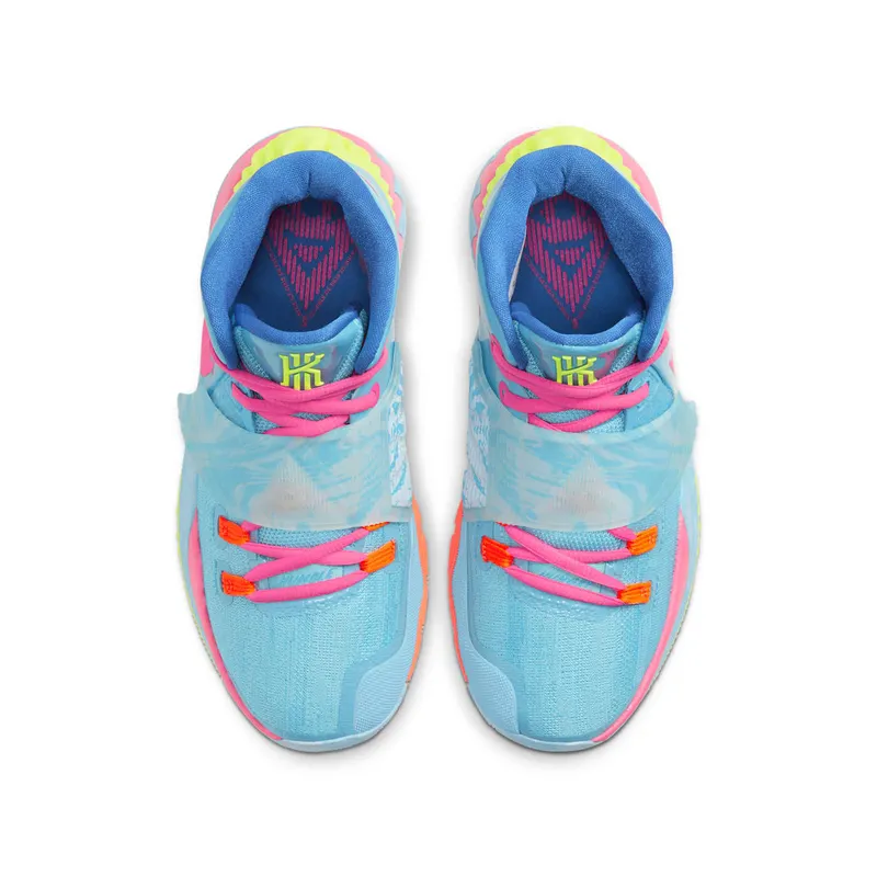 Nike Kyrie 6 Pool (GS) Baltic Blue/Hyper Royal-Volt-Hyper Pink (CZ4686-409)