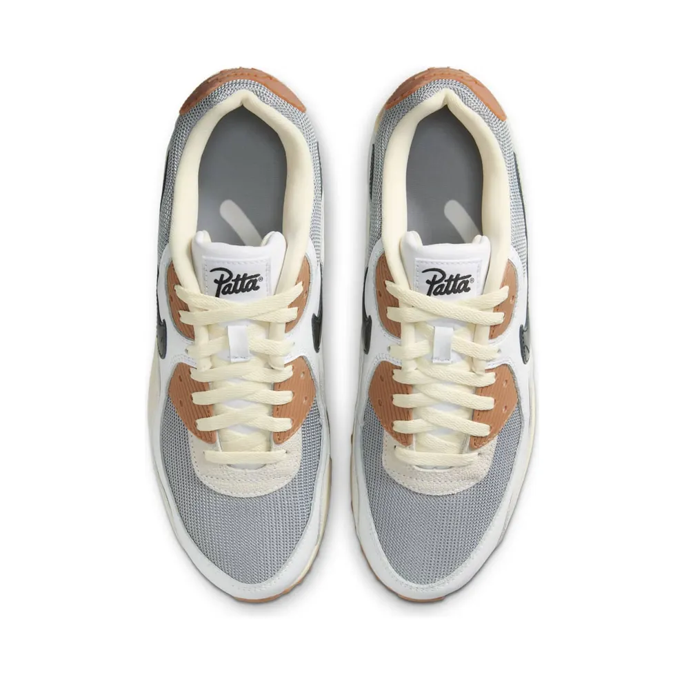 Nike Air Max 90 SP Patta Waves Particle Grey Coconut Milk (IF5605-001)