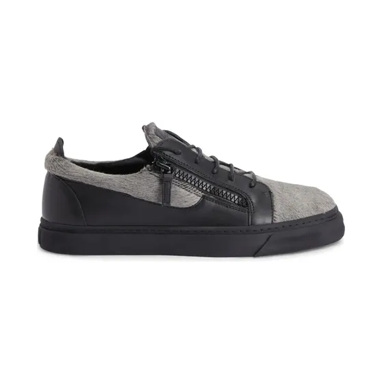 Giuseppe Zanotti Frankie mit doppeltem Reißverschluss “Grey” (RU00129K40)