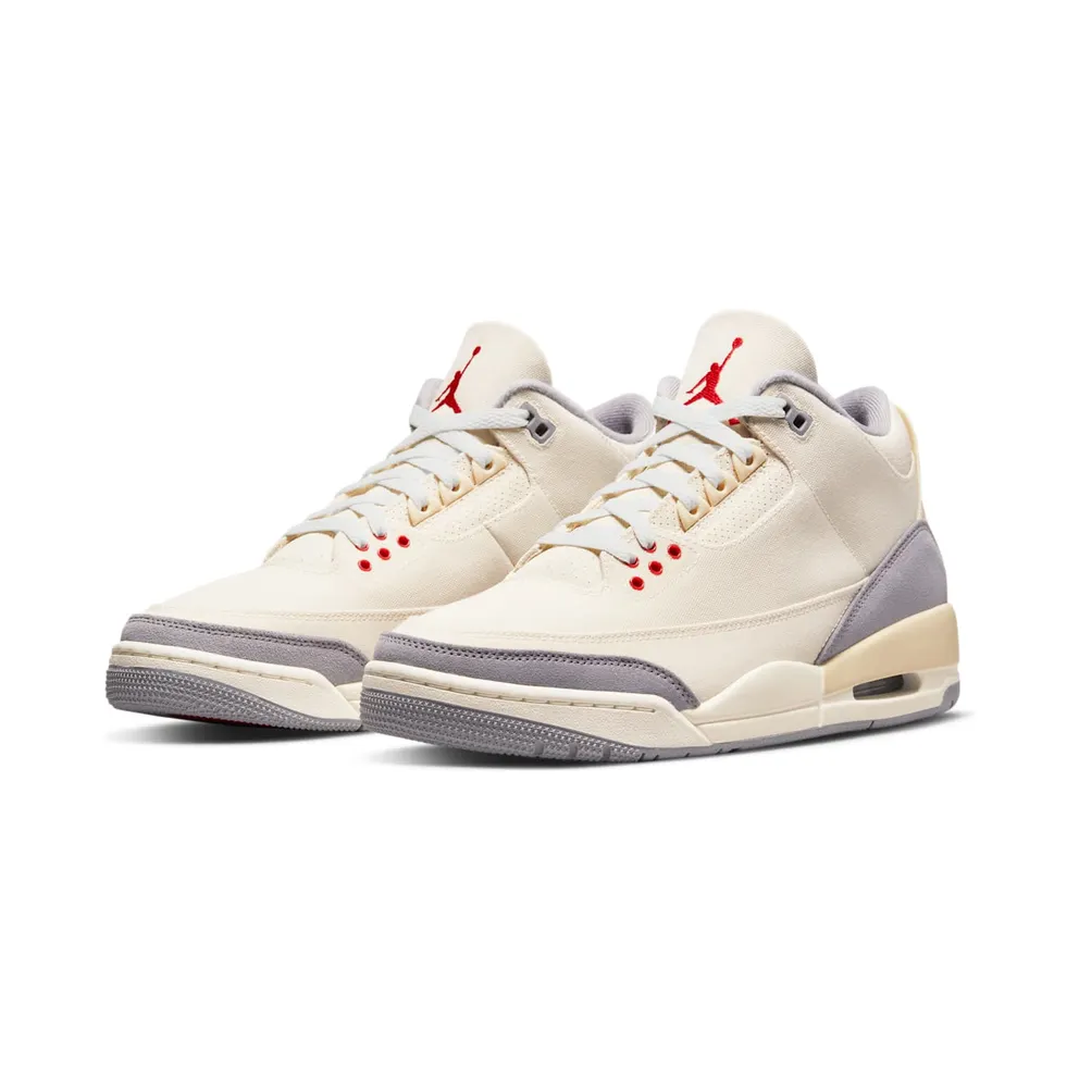 Air Jordan 3 Canvas Muslin (DH7139-100)