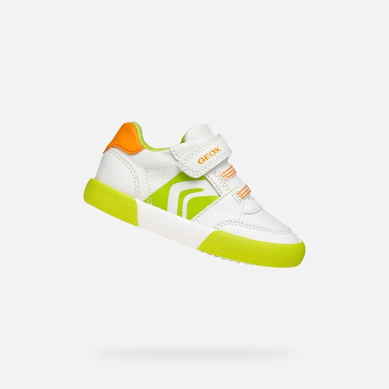 Geox sneaker White/Fluo Green (B551NA05410C0551)