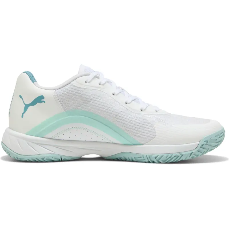 Puma Accelerate Turbo 4 W+ Game ON Damen Hallenschuhe, weiß, Größe 35 ½ (108891)
