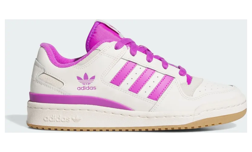 Adidas Forum Low CL “White / Purple” (JR0474)