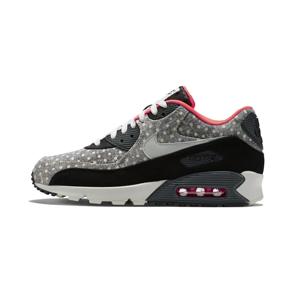 Nike Air Max 90 Polka Dots (2015) Black/Anthracite-Bright Crimson-Granite (666578-006)