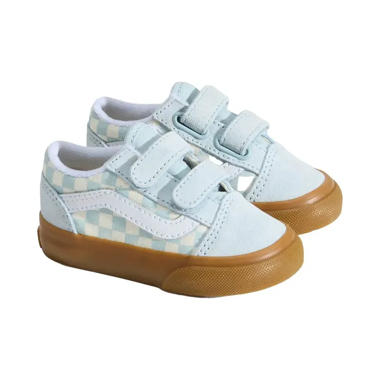 Vans Old Skool lichtblauw – off white (VN000CTGFOA1M)